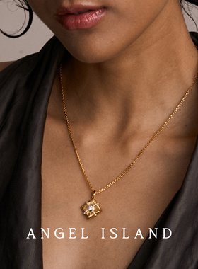 ANGELISLAND天使岛小方糖项链