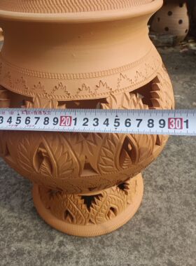 西双版纳全手工陶雕宫灯装饰摆件东南亚小院客栈景区公园小区灯饰