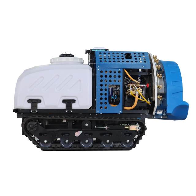 Remote-controlled orchard spraying machine that can be operated remotely