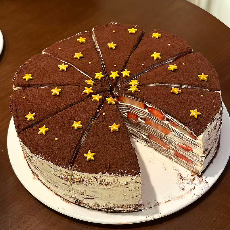 网红星星千层蛋糕装饰星星糖珠金色五角星圆珠可可粉烘焙点缀商用,淘宝优惠券,粉丝福利购,淘宝优惠卷