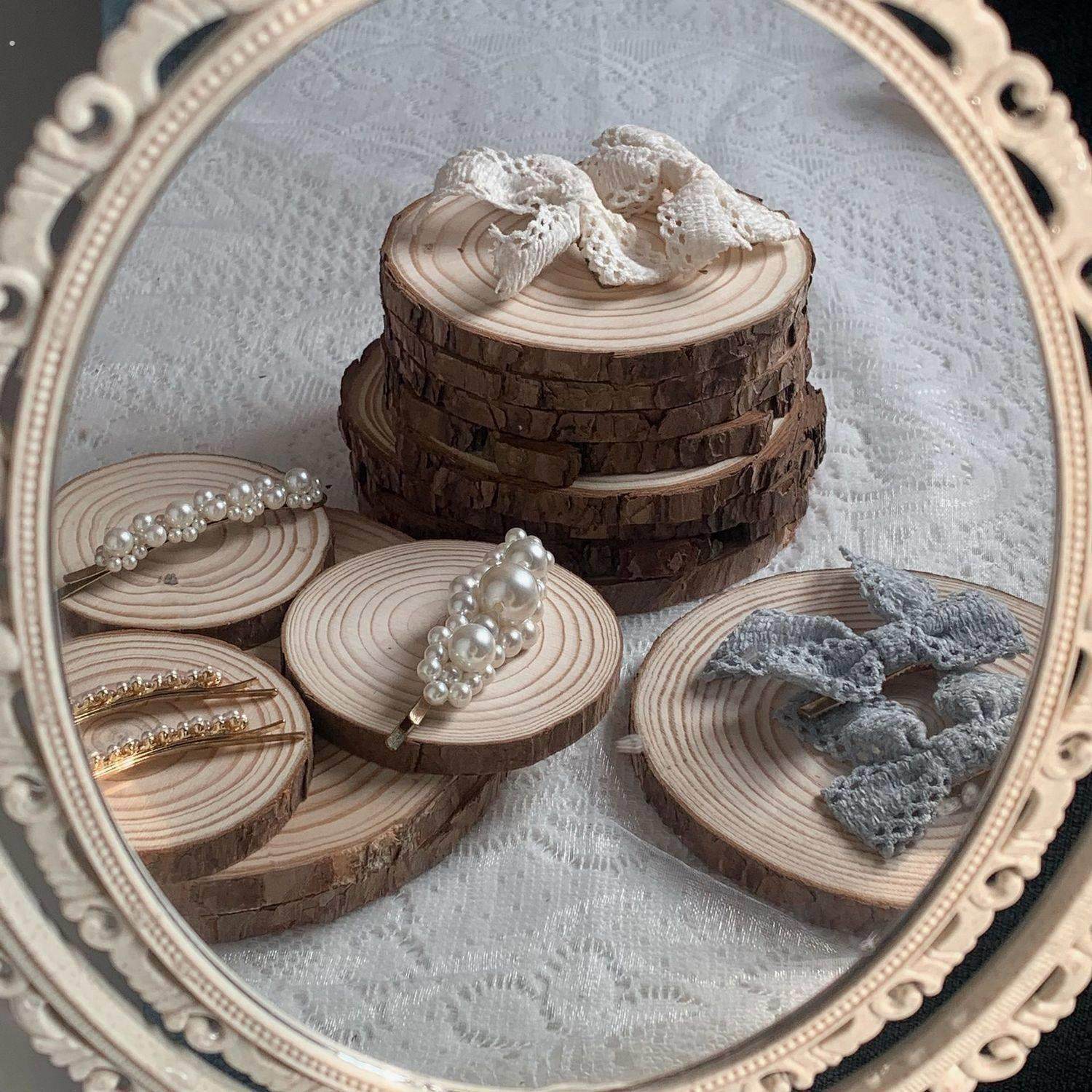 松木片ins风原木年轮圆形杯垫防烫隔热杯垫木头餐垫复古摄影道具,淘宝优惠券,粉丝福利购,淘宝优惠卷