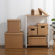 Kraft paper thickened paper storage box snack storage box