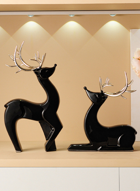 2025新款创意麋鹿摆件