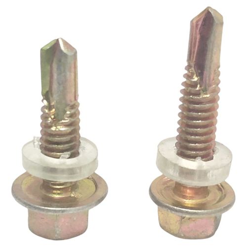 国标六角钻尾钉彩钢瓦螺钉燕尾螺钉自钻自攻钻尾m4.8m5.5 - 图3