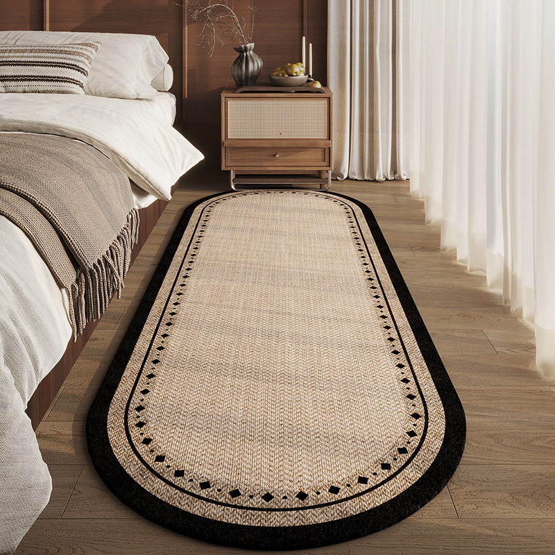 法式复古卧室床边毯中古风衣帽间高级地垫主卧床尾毯长条房间地毯,淘宝优惠券,粉丝福利购,淘宝优惠卷