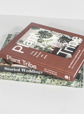 花园设计哲学  garden 鲜花C植物盆栽绿色英文书籍样板间装饰摆件