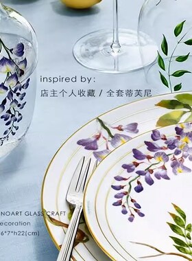 不止收纳 @绝版紫藤花!私藏琉璃花瓶玻璃花器