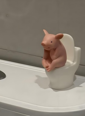 在马桶上思考猪生【上厕所发呆】