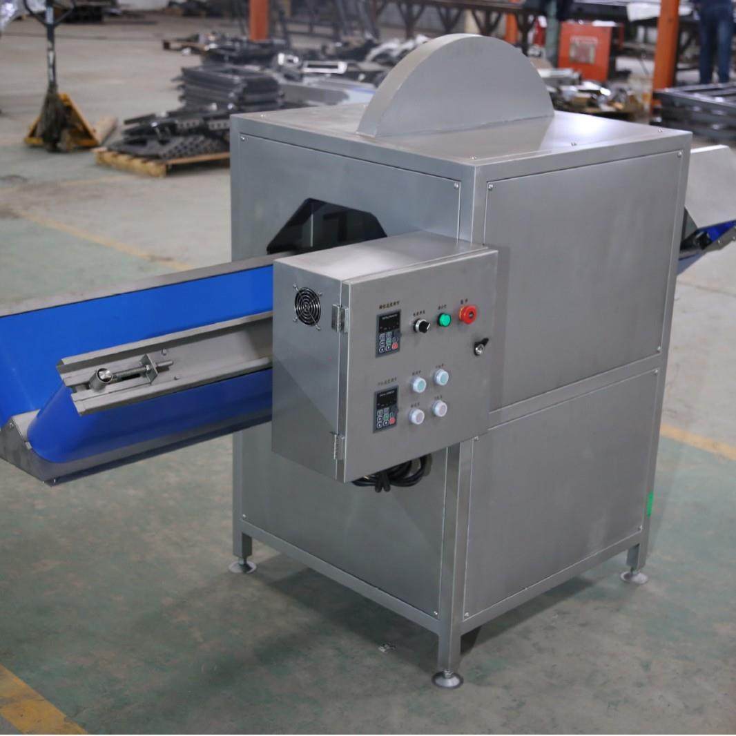 大型果蔬分半机带壳椰子水果蔬菜分半设备连续式根茎类蔬菜劈半机,淘宝优惠券,粉丝福利购,淘宝优惠卷