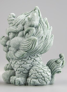 国潮风麒麟元宝茶宠茶玩摆件可养家居客厅茶桌茶台造景装饰送礼品