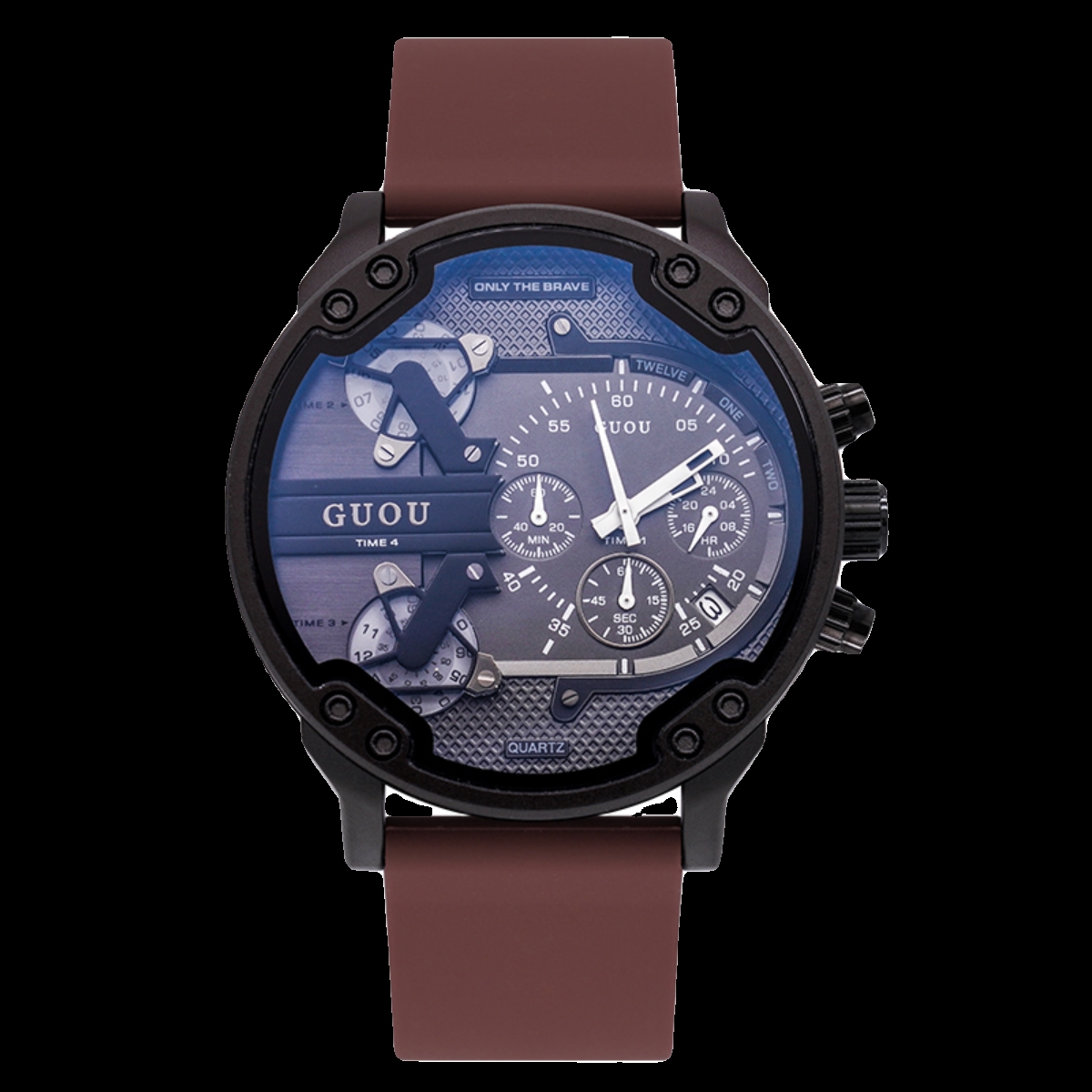 2025新款品牌手表时尚高颜值大表盘手表女款正品潮流防水情侣表 - 图3