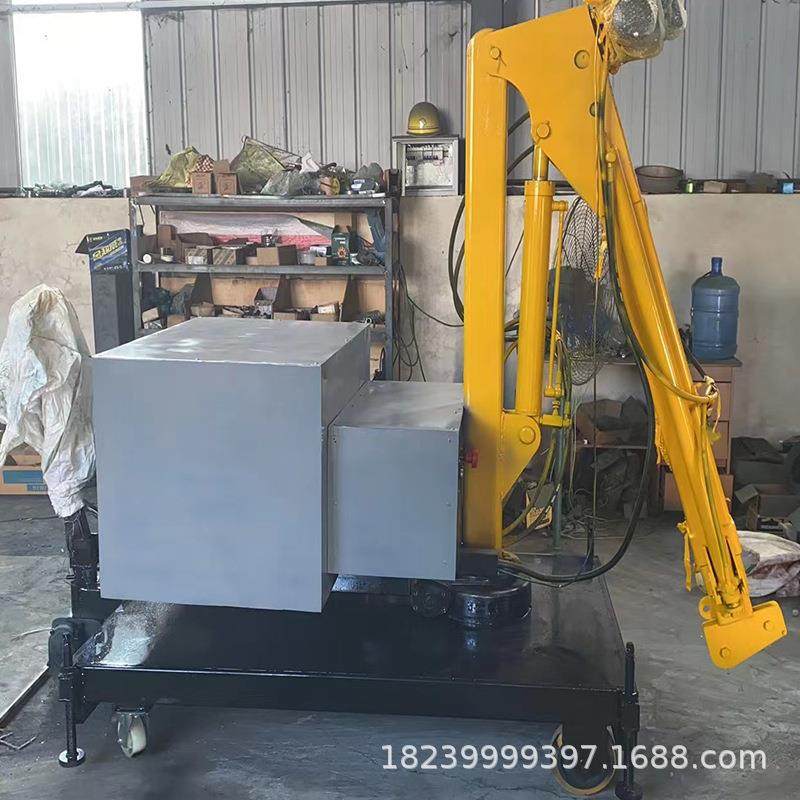 移动式液压吊货小吊车车间仓库搬运起吊设备装卸货可移动折臂吊,淘宝优惠券,粉丝福利购,淘宝优惠卷
