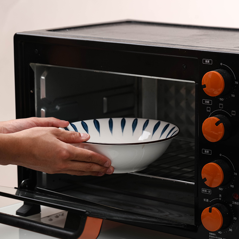 创意个性餐具2/4人用 家用泡面碗鱼盘组合 日式学生宿舍碗碟套装 - 图0