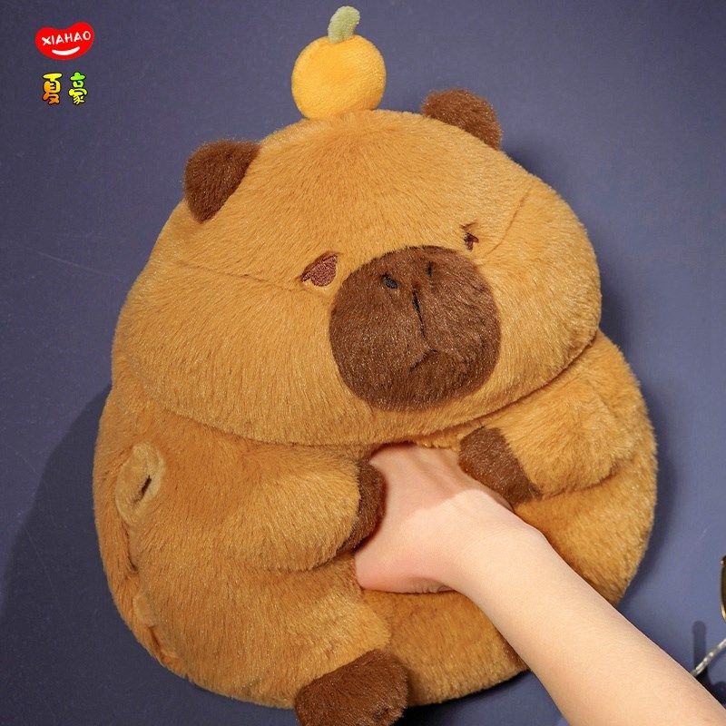 可爱卡皮巴拉水豚二合一抱枕毯被子两用室午睡枕客厅沙发靠枕,淘宝优惠券,粉丝福利购,淘宝优惠卷