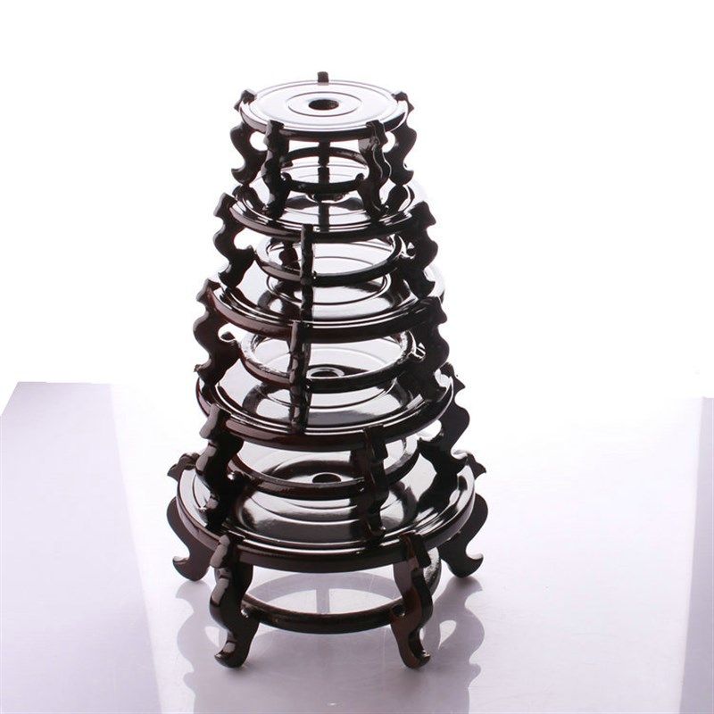 奇石底座花盆工艺品底座鱼缸花瓶底座架子酒坛架圆形塑料花架,淘宝优惠券,粉丝福利购,淘宝优惠卷