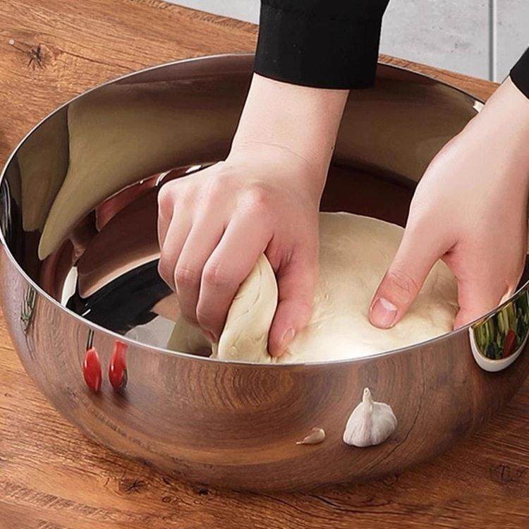 304不锈钢和面盆加深揉面盆家用厨房打蛋洗菜发面活面盆汤盆,淘宝优惠券,粉丝福利购,淘宝优惠卷