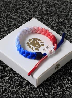 小狮子手链全息反光送男女朋友送闺蜜礼物情侣款鞋带手绳手链手饰