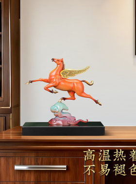 马到成功铜生肖马摆件办公室装饰