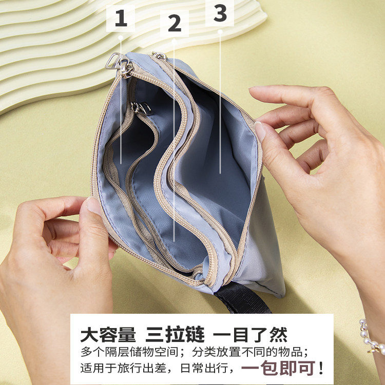 新款钱包女长款薄款小巧手抓袋手拿手腕包小众设计女士手机零钱包,淘宝优惠券,粉丝福利购,淘宝优惠卷