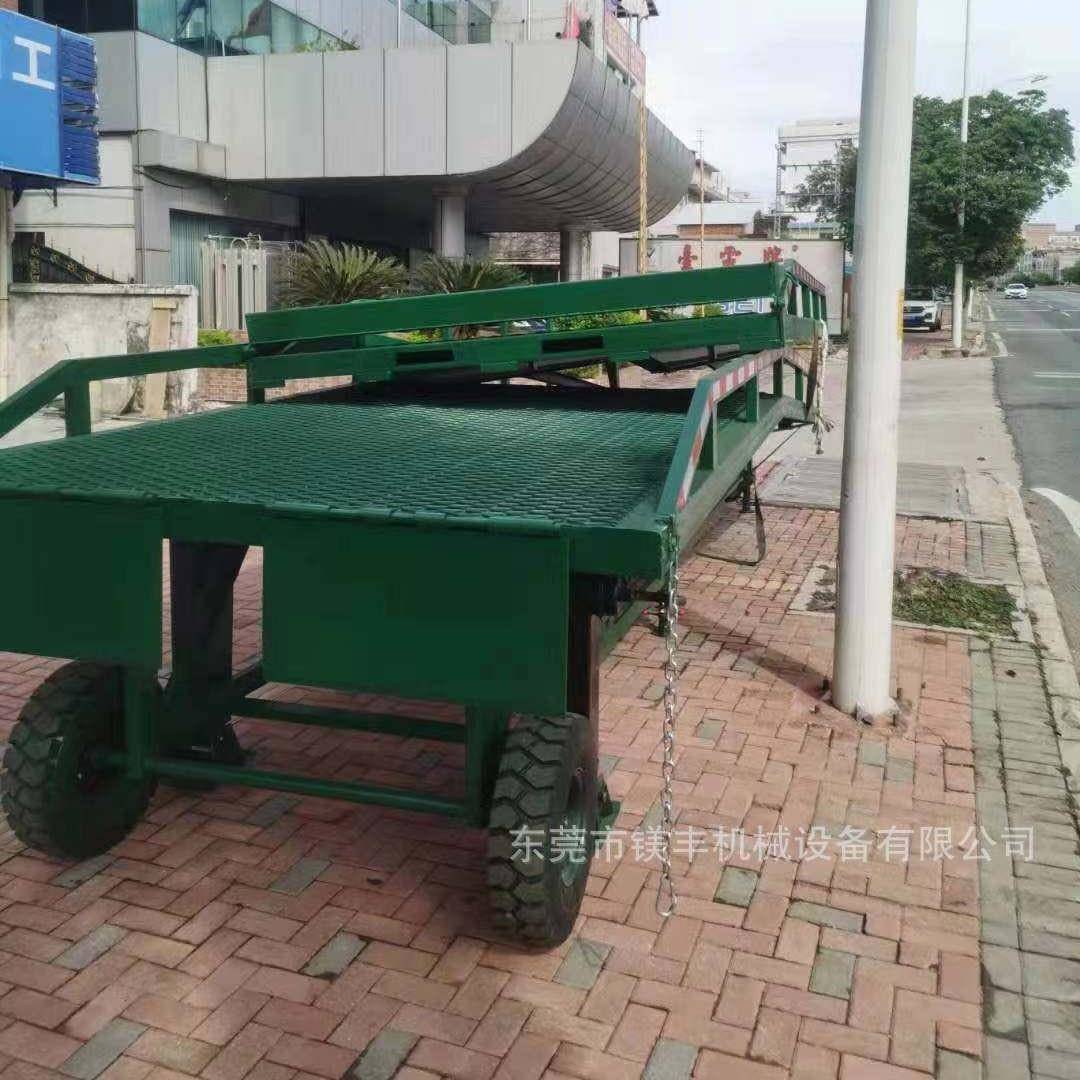 10吨分段式叉车登车桥二节折叠式卸货平台叉车进货柜装货坡道 - 图2