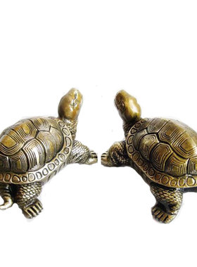 铜龟铜乌龟家居开业装饰工艺品桌面摆件客厅玄关办公室阳台庭院礼