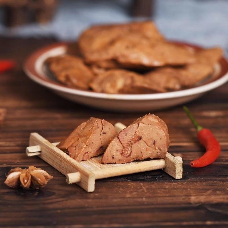 正宗法式鹅肝即食五香辣酱鹅肝早餐代餐减脂解馋零食卤味丽人膳补 - 图1