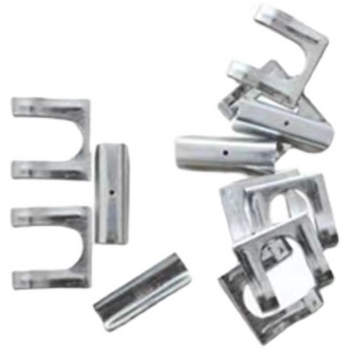 防风卡槽蔬菜温室大棚配件热镀锌钢管骨架固定卡扣 固定器三合一 - 图3