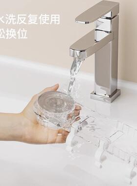 法式吸盘挂钩强力浴室卫生间挂勾真空免打孔衣服排钩壁挂式置物架