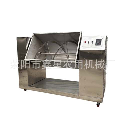 U型螺带不锈钢搅拌机辣椒酱混合机奶茶颗粒代餐粉翻转混料机 - 图3