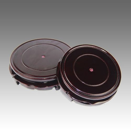 圆形木质底座陶瓷器花瓶花盆鱼缸酒坛奇石托架工艺品装饰摆件底托 - 图0