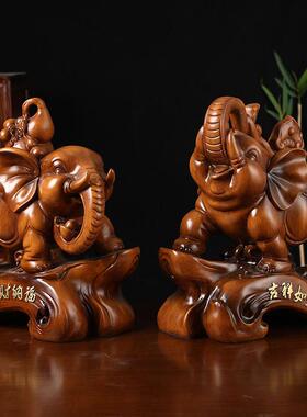 高档树脂大象摆饰庆典乔迁开业礼品-领导优选