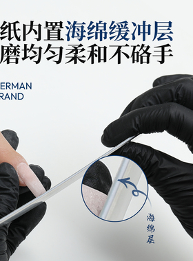 GoSolPro双面可替换美甲砂纸锉