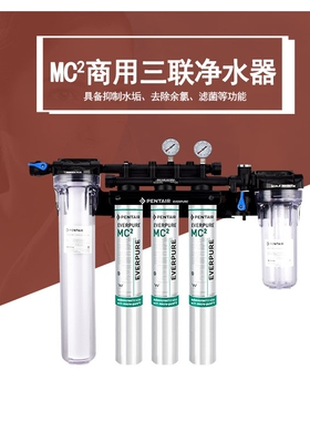 净水器MC2双联三联四联加除垢 商用餐饮奶茶店净水器