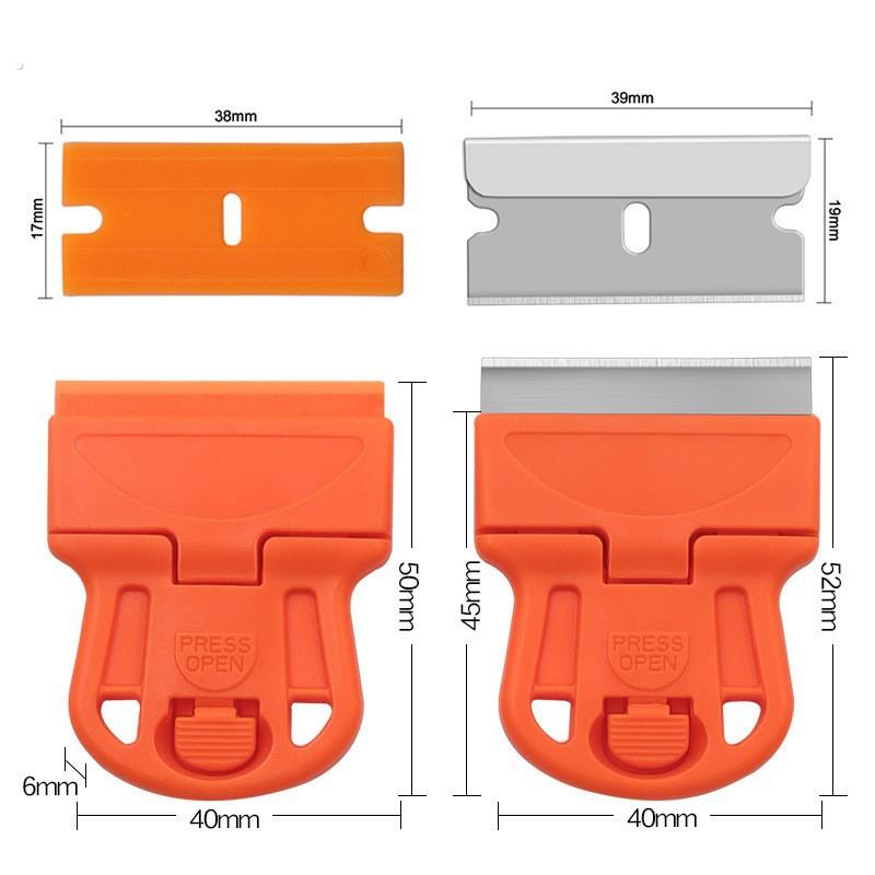 多功能清洁除胶铲单头玻璃贴膜清洁工具去污除胶神器美甲多用工具 - 图3