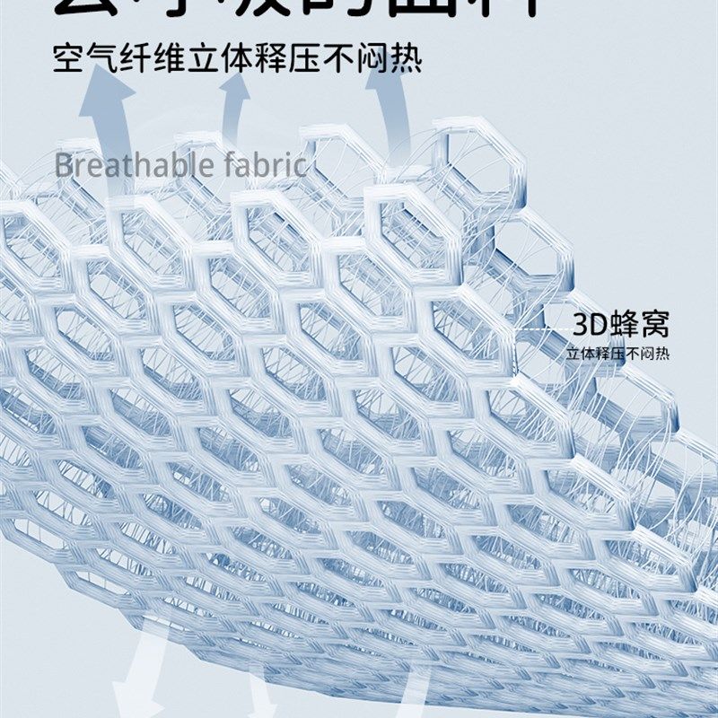 夏季冰凉坐垫屁股j垫椅子垫办公室久坐蜂窝透气凳子垫汽车座防滑,淘宝优惠券,粉丝福利购,淘宝优惠卷