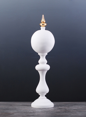 热卖建筑软装饰品尖塔工艺品现代样板间家居装饰摆设