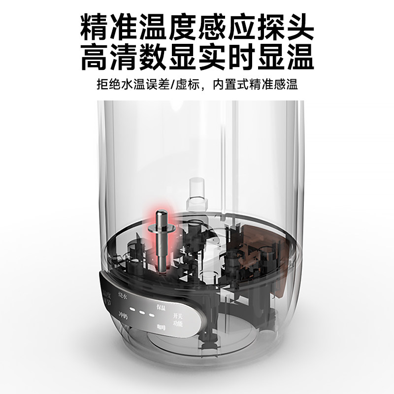 德国珍贡烧水杯便携式烧水壶出差旅行电热水杯加热恒温杯热水壶 - 图2