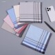 Old Shanghai old-fashioned cotton handkerchief, men's and elderly portable cotton cloth to wipe sweat and absorb sweat, women's handkerchief square