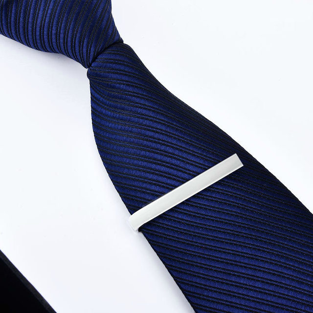 304 stainless steel tie clip silver gold black tie clip