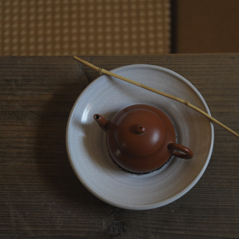 信堂手制仿古开片哥釉壶承干泡盘小茶盘储水底座盏托茶托子茶点盘,淘宝优惠券,粉丝福利购,淘宝优惠卷