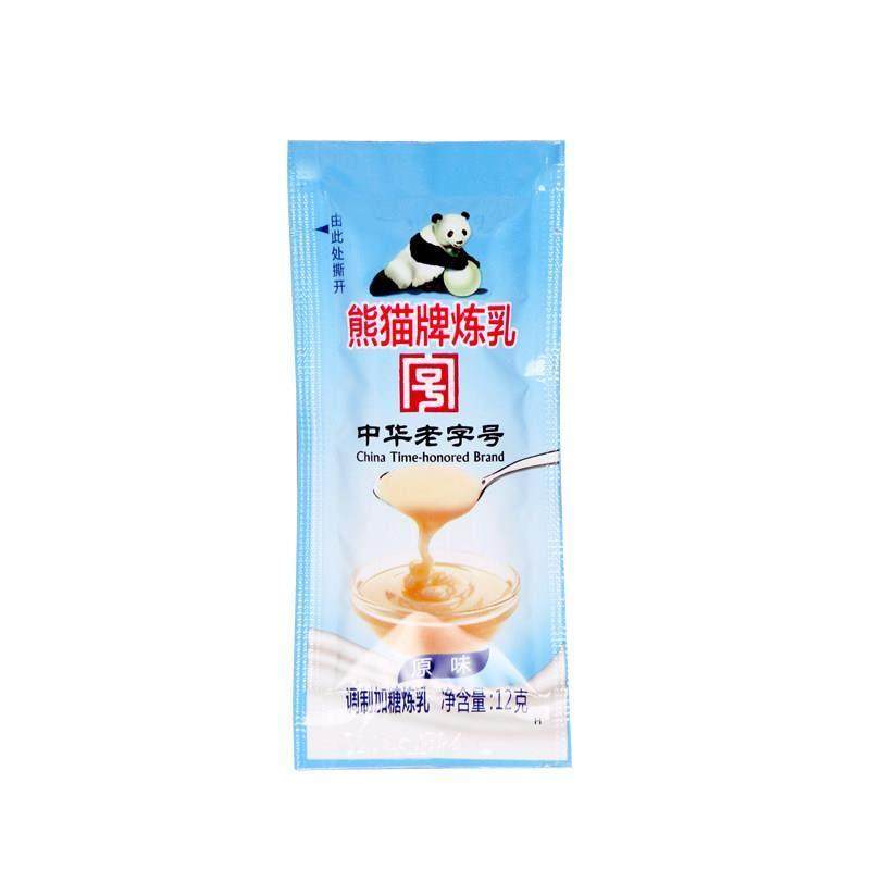 熊猫牌调制加糖炼乳12g*100包 炼奶小包装咖啡甜点蛋挞商用面 面,淘宝优惠券,粉丝福利购,淘宝优惠卷