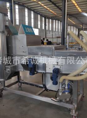 平行式上粉机 雪花鸡柳裹粉设备 茄盒藕盒自动撒粉机食品机械厂家