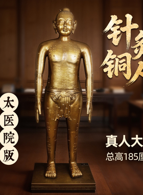 汲古山房进口环保树脂中医馆摆件