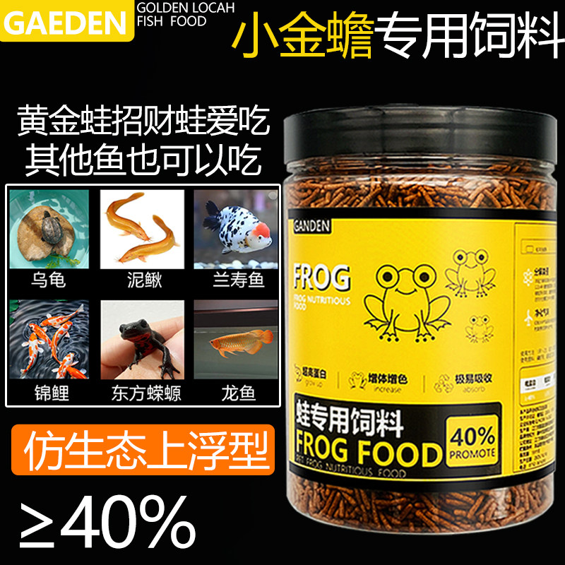 Golden frog special feed frog food small golden frog food