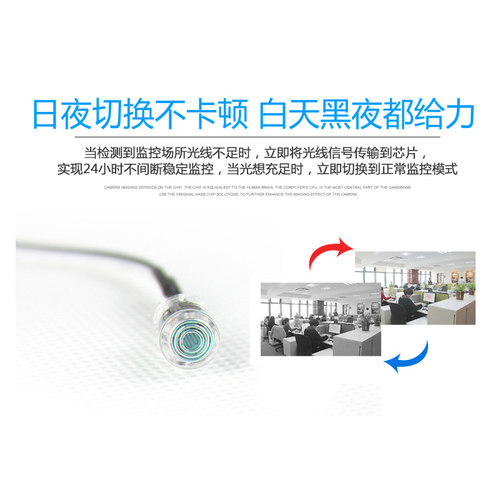 模拟监控摄像头室内高清监控电梯专用广角有线红外夜视监控摄像机 - 图2
