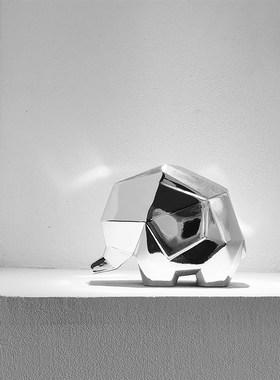 White Design--AZ Design创意大象树脂摆件家居客厅卧室办公装饰