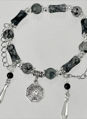 六条众装计风冰川墨屿手串双层古叠戴手串手链款000女生小设送礼