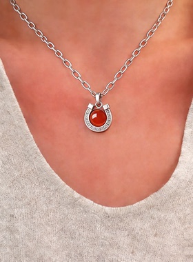 鸿运添马~本命年新年喜庆项链女