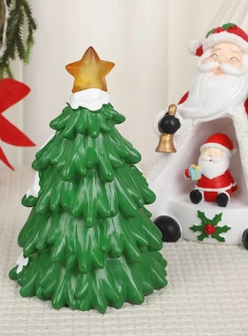 新品圣诞节卡通小礼物圣诞老人床头节日氛围装饰桌面小摆件