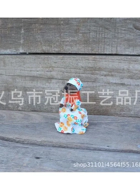 4只小老鼠乐器摆件树脂装饰品家居设计老鼠全家福摆件装修